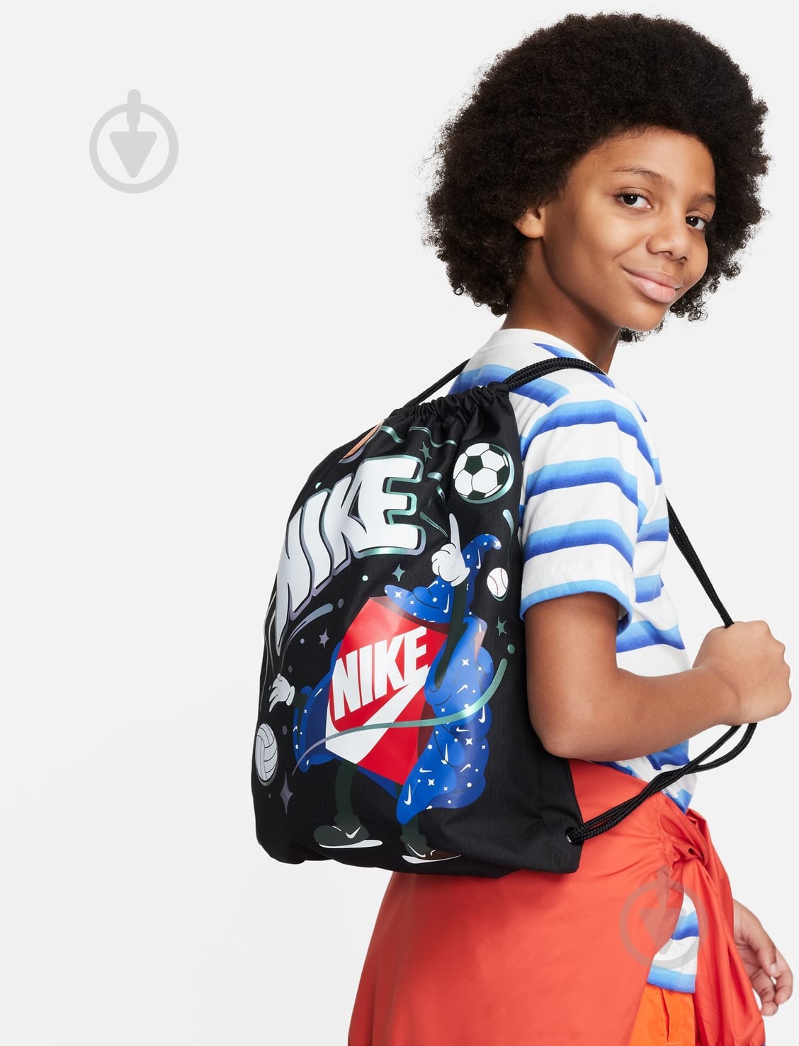 Сумка-мешок Nike Y DRAWSTRING - BOXY FN1360-010 12 л черный - фото 6 Сумка-мешок Nike Y DRAWSTRING - BOXY FN1360-010 12 л черный - фото 6