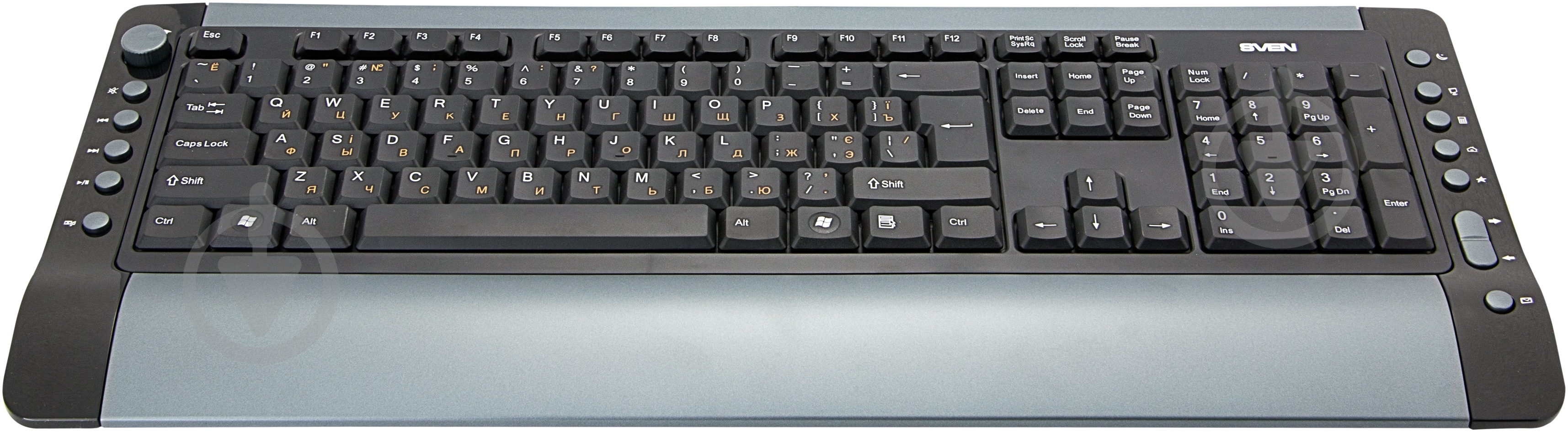 Клавіатура Sven Comfort 4000 USB (4000 Comfort USB, b) USB black - фото 1 Клавіатура Sven Comfort 4000 USB (4000 Comfort USB, b) USB black - фото 1