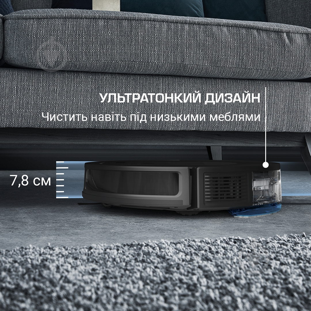ВІТРИНА! Робот-пилосос Rowenta RR8L65WH black - фото 3 ВІТРИНА! Робот-пилосос Rowenta RR8L65WH black - фото 3