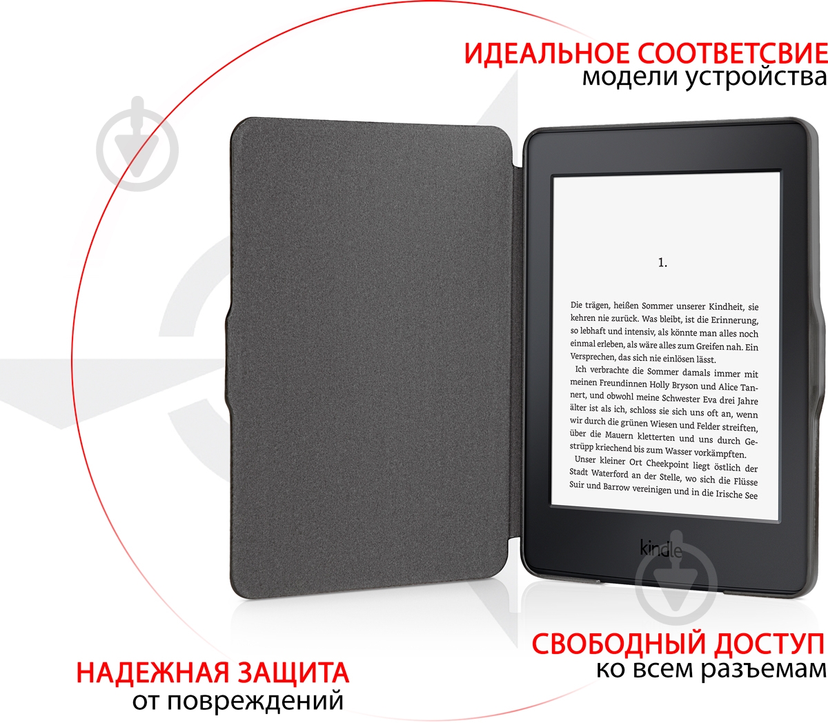 Чехол AIRON Amazon Kindle PaperWhite 2015/2016 black Premium - фото 8 Чехол AIRON Amazon Kindle PaperWhite 2015/2016 black Premium - фото 8