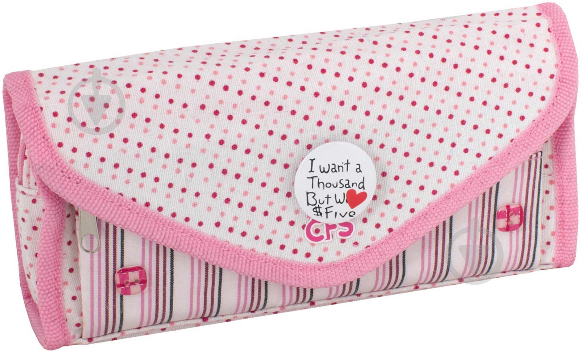 Пенал Peas CF85337 Cool For School светло-розовый - фото 1 Пенал Peas CF85337 Cool For School светло-розовый - фото 1