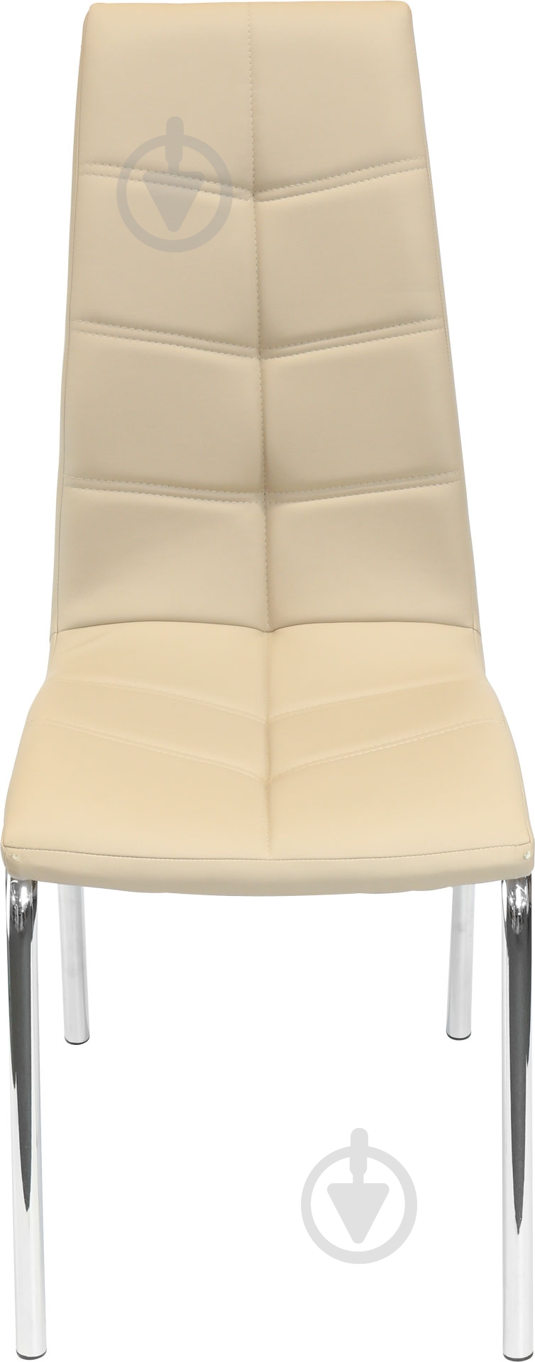 Стул обеденный Адлер хром/бежевый - фото 2