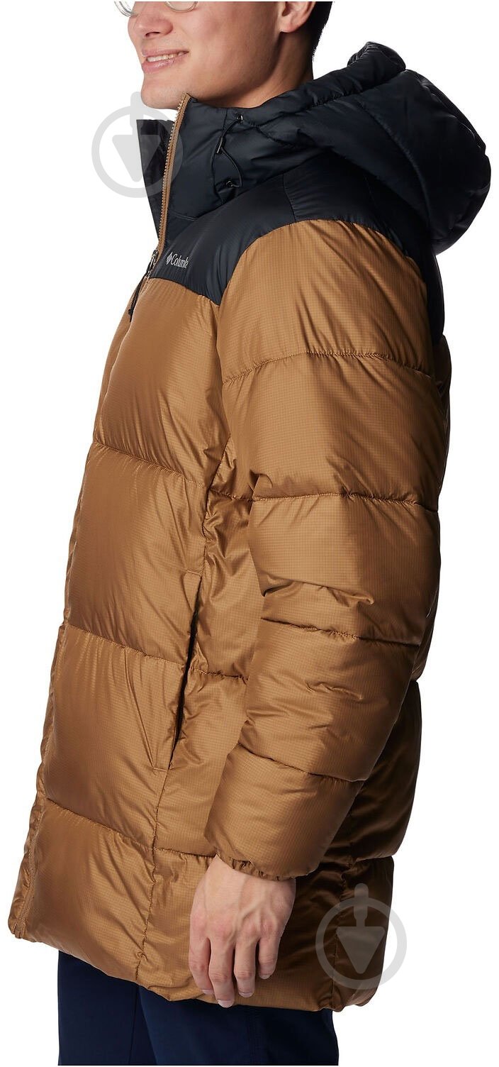 Куртка Columbia Puffect Puffer Parka 2050982-257 р.XL коричневая - фото 3 Куртка Columbia Puffect Puffer Parka 2050982-257 р.XL коричневая - фото 3