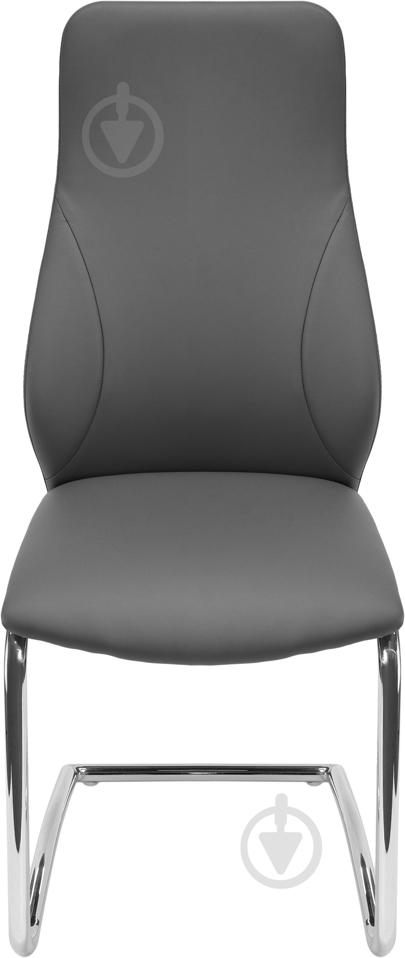 Стул обеденный Балтимор хром/серый - фото 2