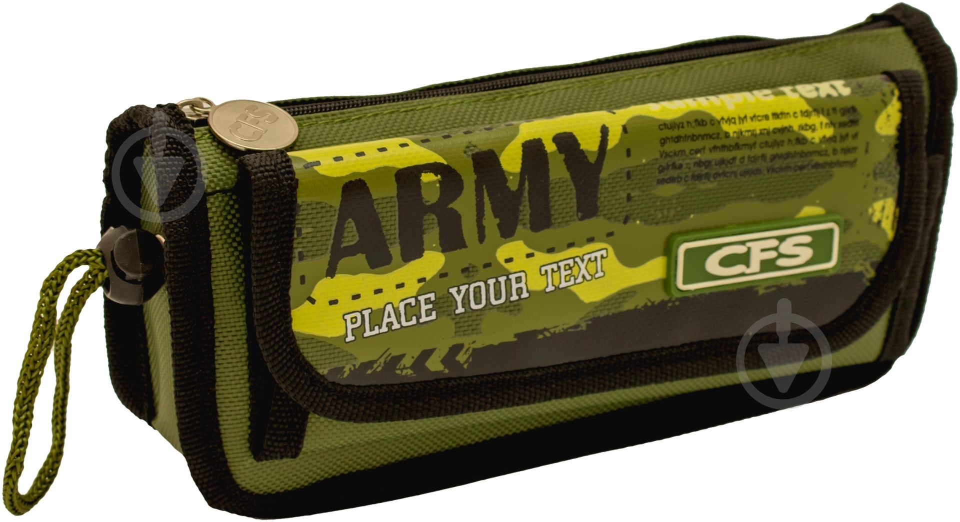 Пенал Army CF85354 Cool For School камуфляж - фото 3