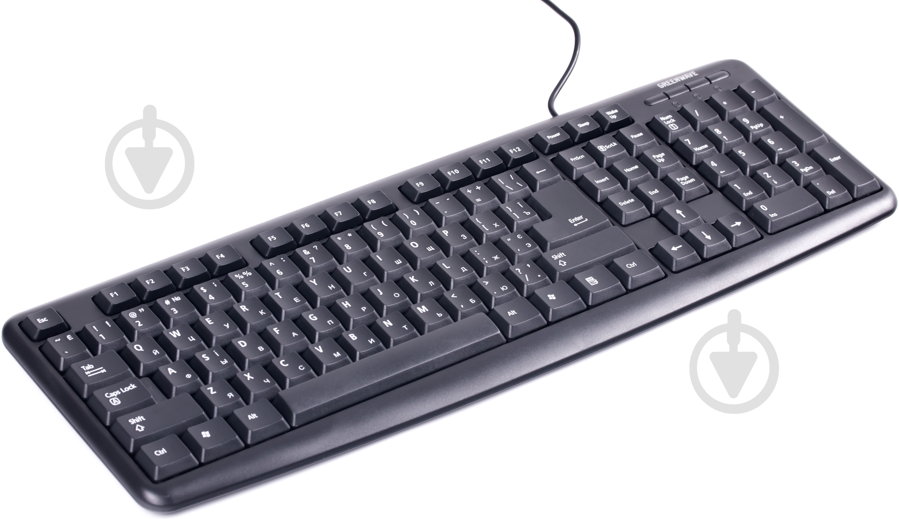 Клавиатура Greenwave Standard 105 (Standard 105) USB black - фото 3