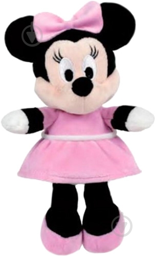 Мягкая игрушка Disney Мини Маус Flopsie 36 см черный с розовым 60377 - фото 1