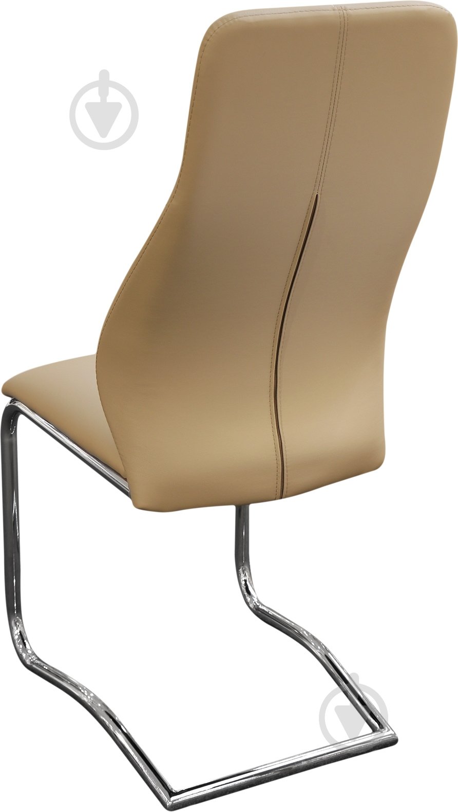 Стул обеденный Балтимор хром/капучино - фото 2