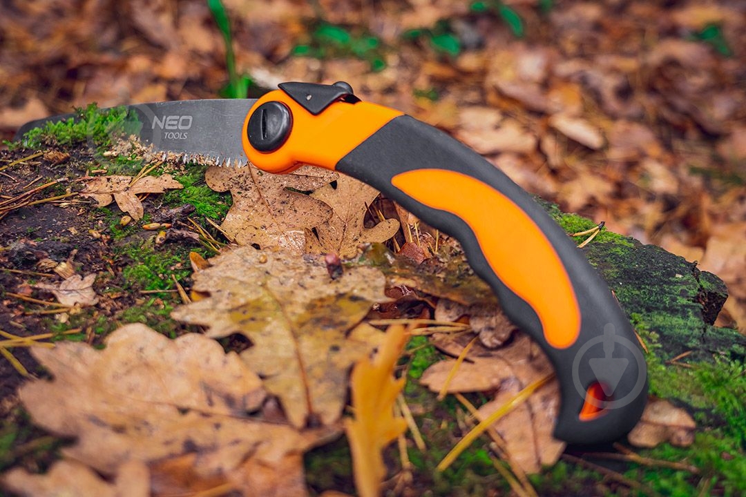 Пила складная NEO tools туристическая Bushcraft 43см 63-120 - фото 4