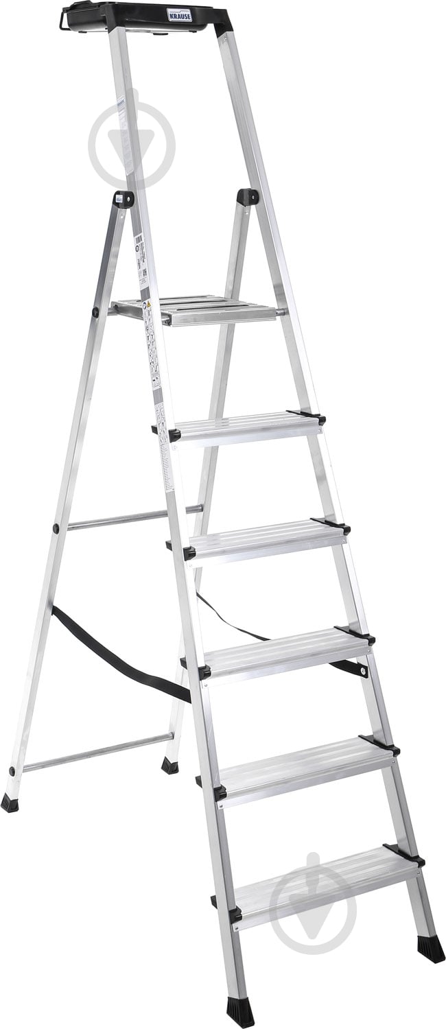 Драбина-стрем’янка Secury 6 MultiGrip (126542)+ відро пластикове 8 л - фото 3