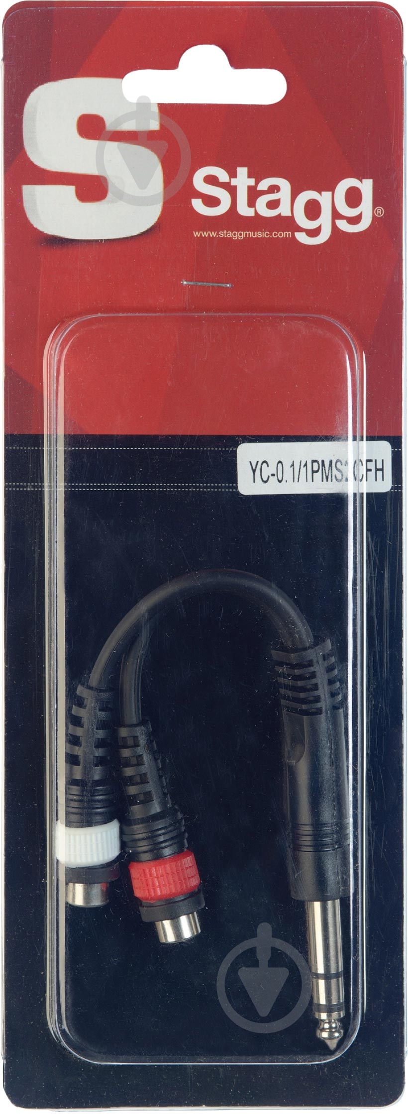 Кабель адаптерный STAGG YC-0,1/1PMS2CFH - фото 2