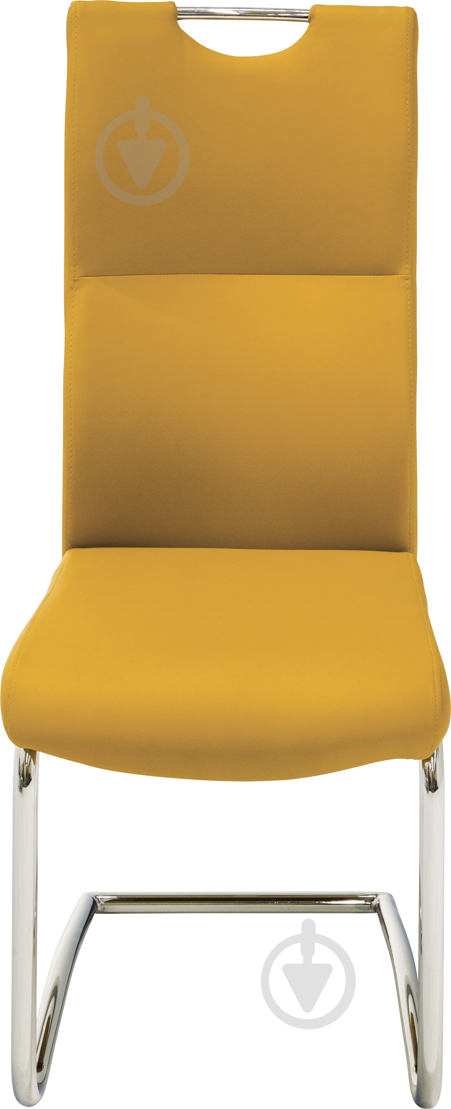 Стул обеденный Ванкувер хром/желтый - фото 1