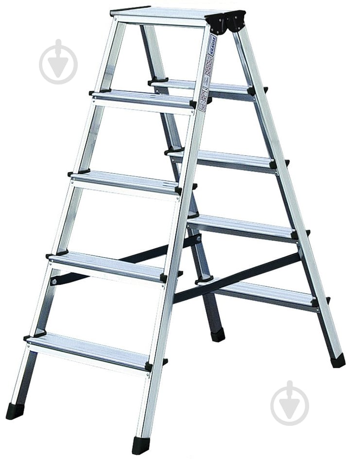 Лестница-стремянка Krause Dopplo двусторонняя 2x5 (120410) - фото 1