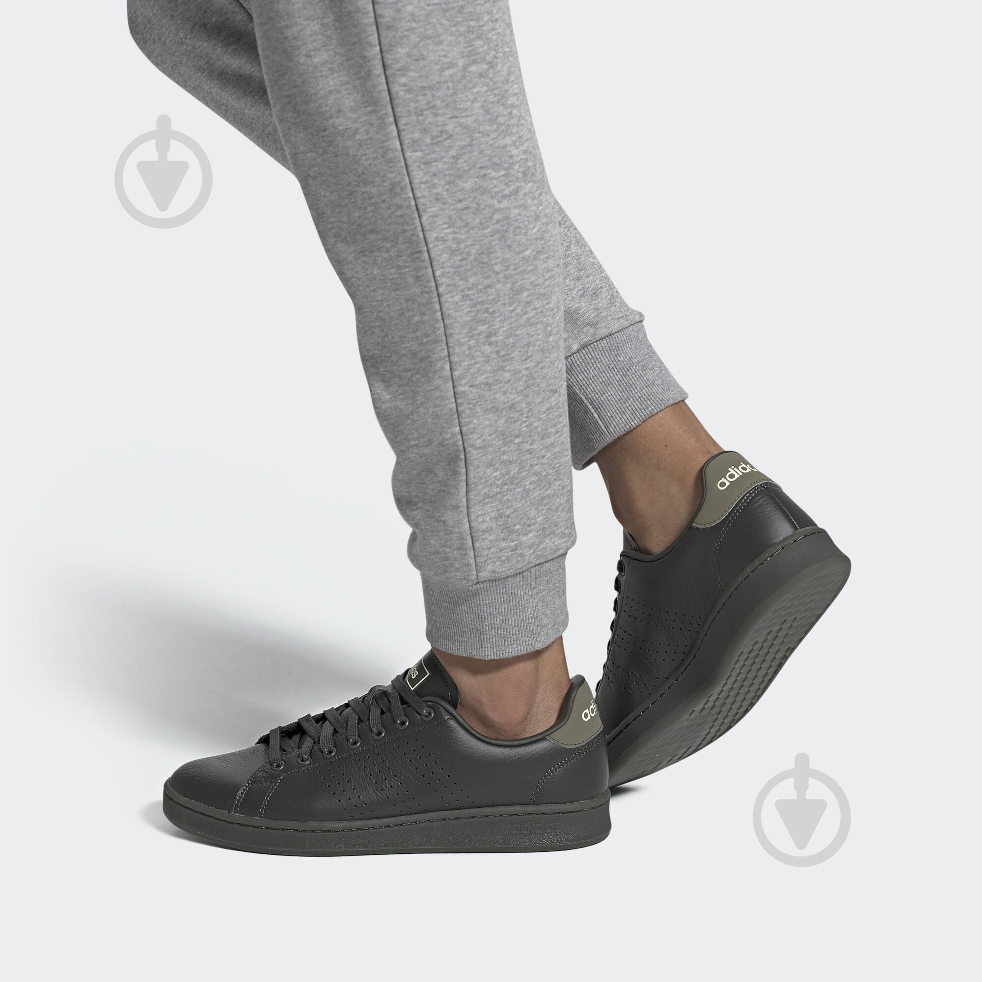 Кроссовки мужские демисезонные Adidas ADVANTAGE EG3768 р.41 1/3 зеленые - фото 10 Кроссовки мужские демисезонные Adidas ADVANTAGE EG3768 р.41 1/3 зеленые - фото 10