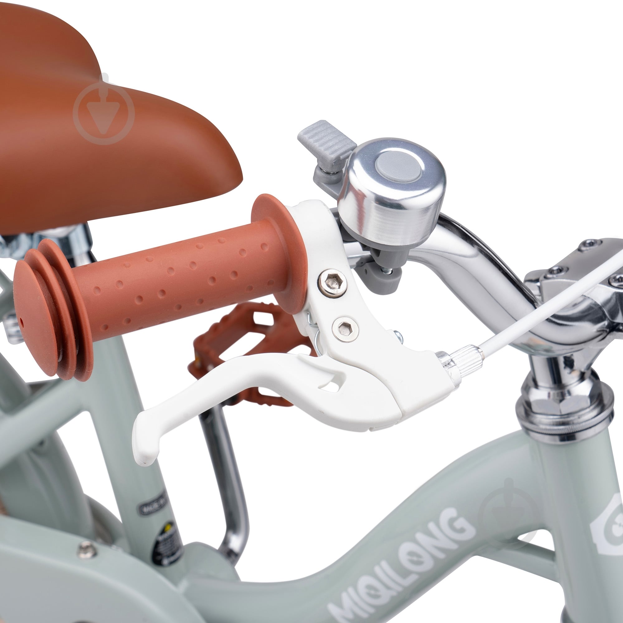 Велосипед детский Miqilong оливковый RBB-LS12-OLIVE - фото 6