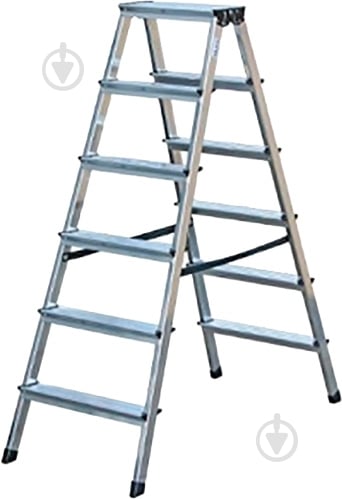 Лестница-стремянка Krause Dopplo двусторонняя 2x6 (120427) - фото 1