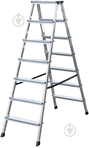 Лестница-стремянка Krause Dopplo двусторонняя 2x7 (120434) - фото 1