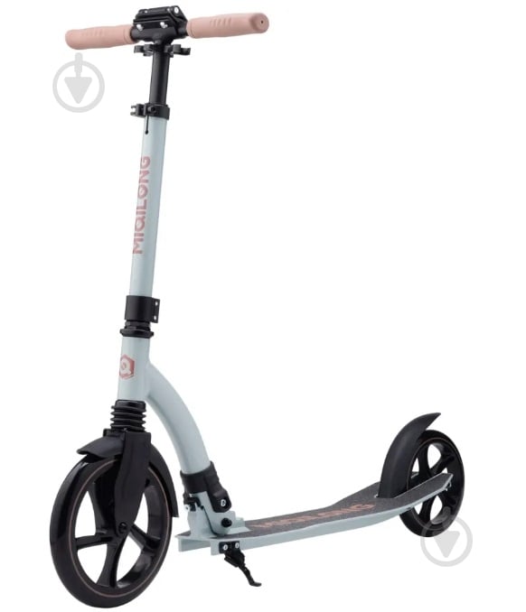 Самокат Miqilong Beagle серебряный BEAGLE-200-OLIVE - фото 1