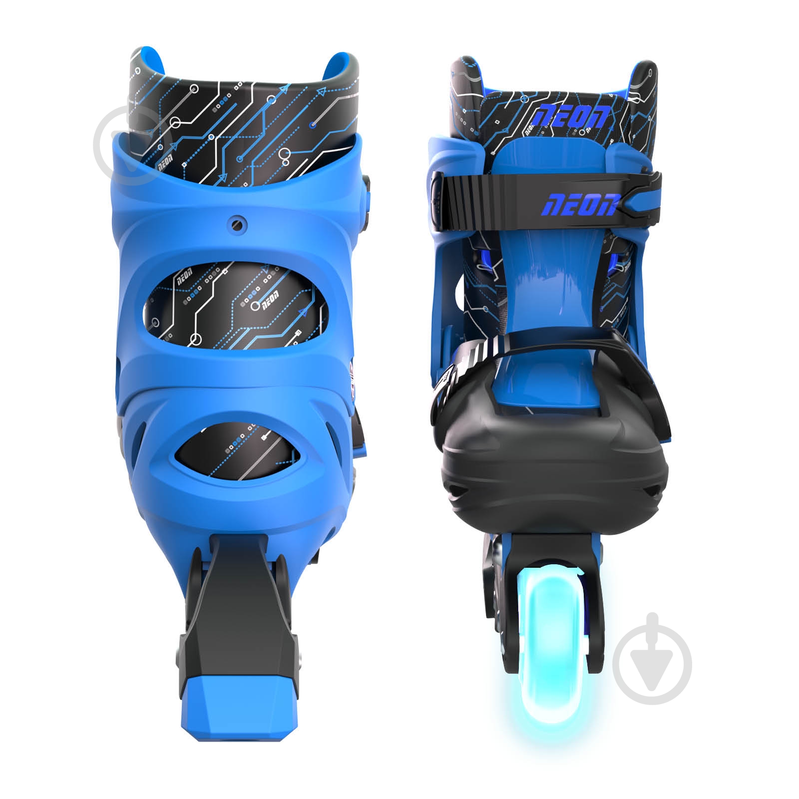 Роликовые коньки Neon Inline NT08B4 р. 34-37 синий - фото 3 Роликовые коньки Neon Inline NT08B4 р. 34-37 синий - фото 3