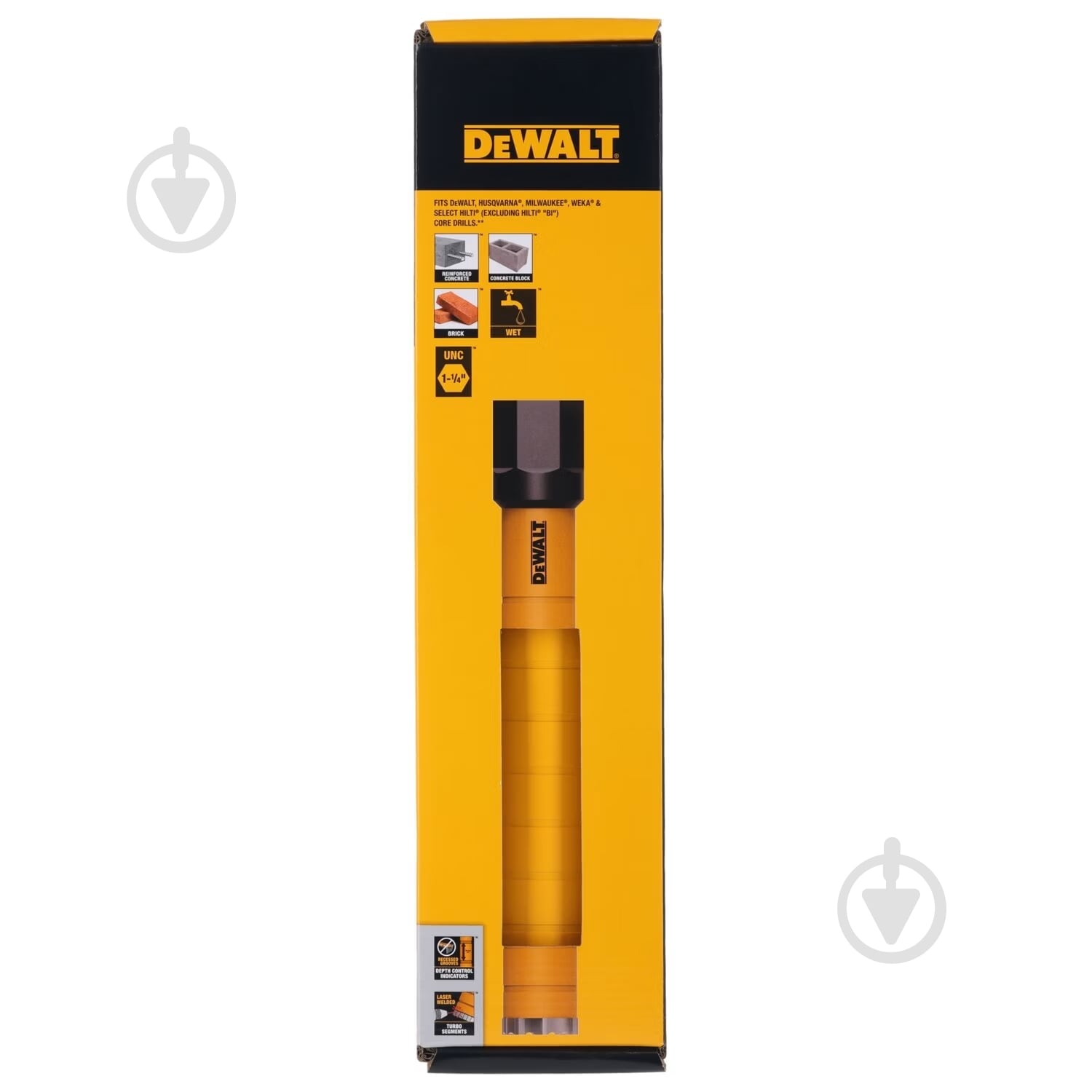 Коронка алмазна DeWalt POWERSHIFT 117 мм DCDW105 - фото 6 Коронка алмазна DeWalt POWERSHIFT 117 мм DCDW105 - фото 6