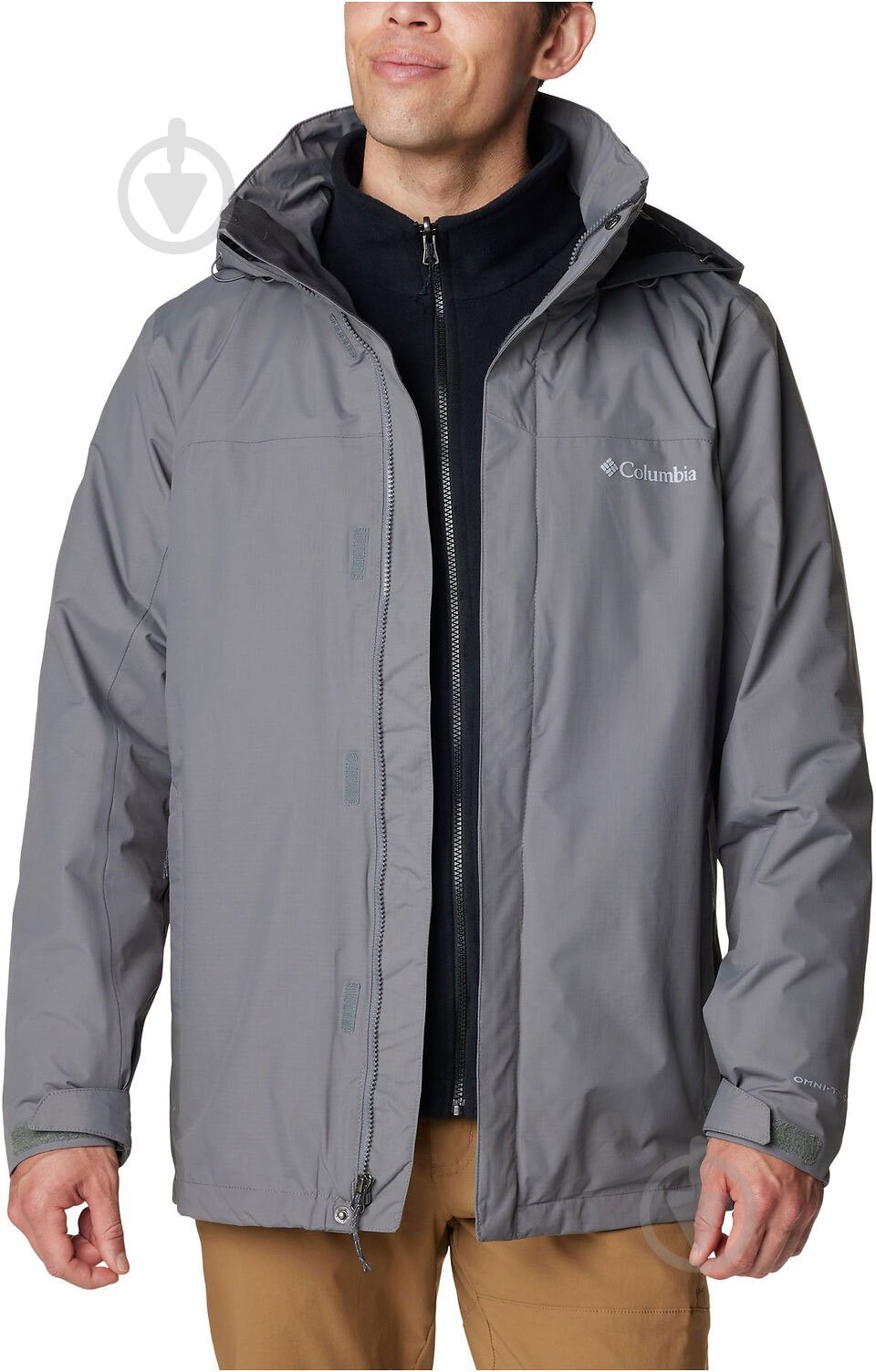 Куртка Columbia 3-in-1 Mission Air 1629192-023 р.M серая - фото 1 Куртка Columbia 3-in-1 Mission Air 1629192-023 р.M серая - фото 1