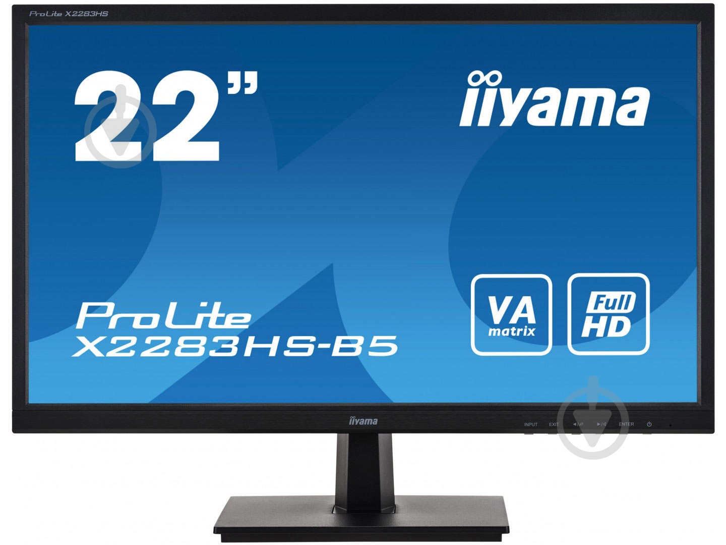 Монитор Iiyama ProLite 21,5" (X2283HS-B5) - фото 1