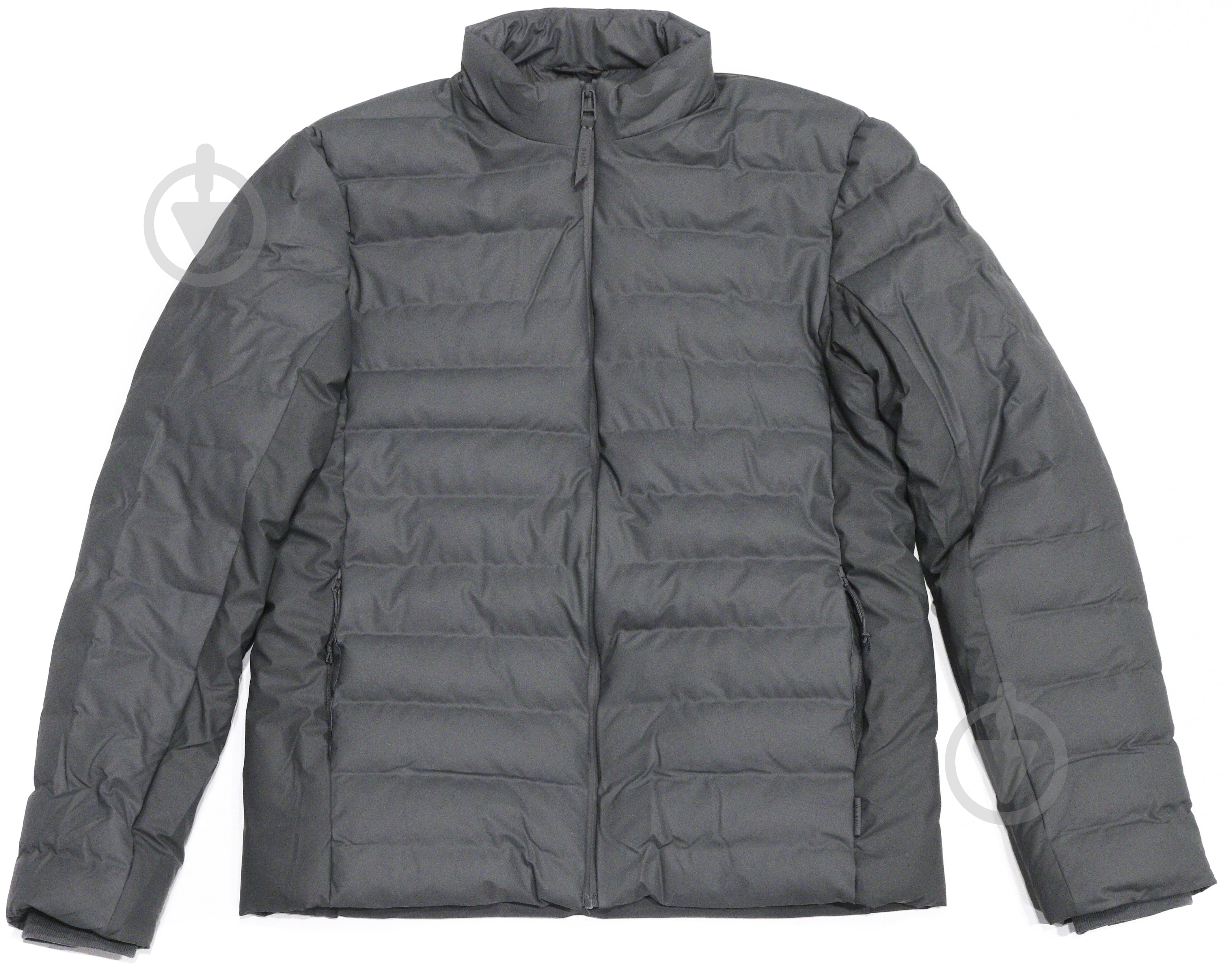 Пуховик Rains TREKKER JACKET 15430-07 р.M-L серый - фото 1