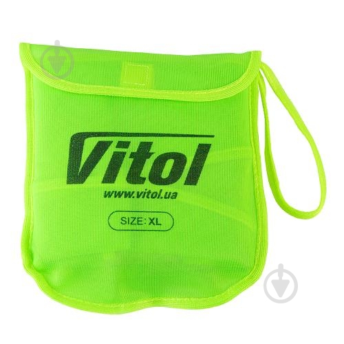 Жилет светоотражающий Vitol XL ЖБ002 (50) зеленый - фото 4