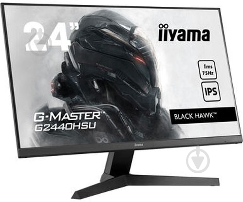 Монитор Iiyama G-Master 23,8" (G2440HSU-B1) - фото 5