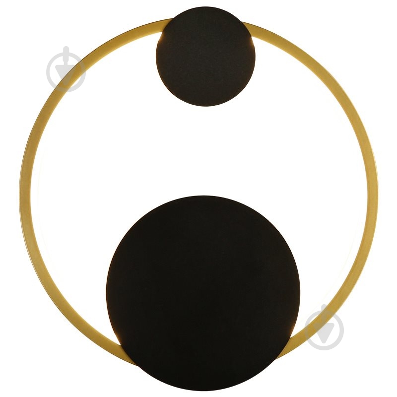 Бра Sirius 8912 LH 14W D250хH60 gold+black 2x11 Вт без цоколя белый с золотистым 8912 - фото 2