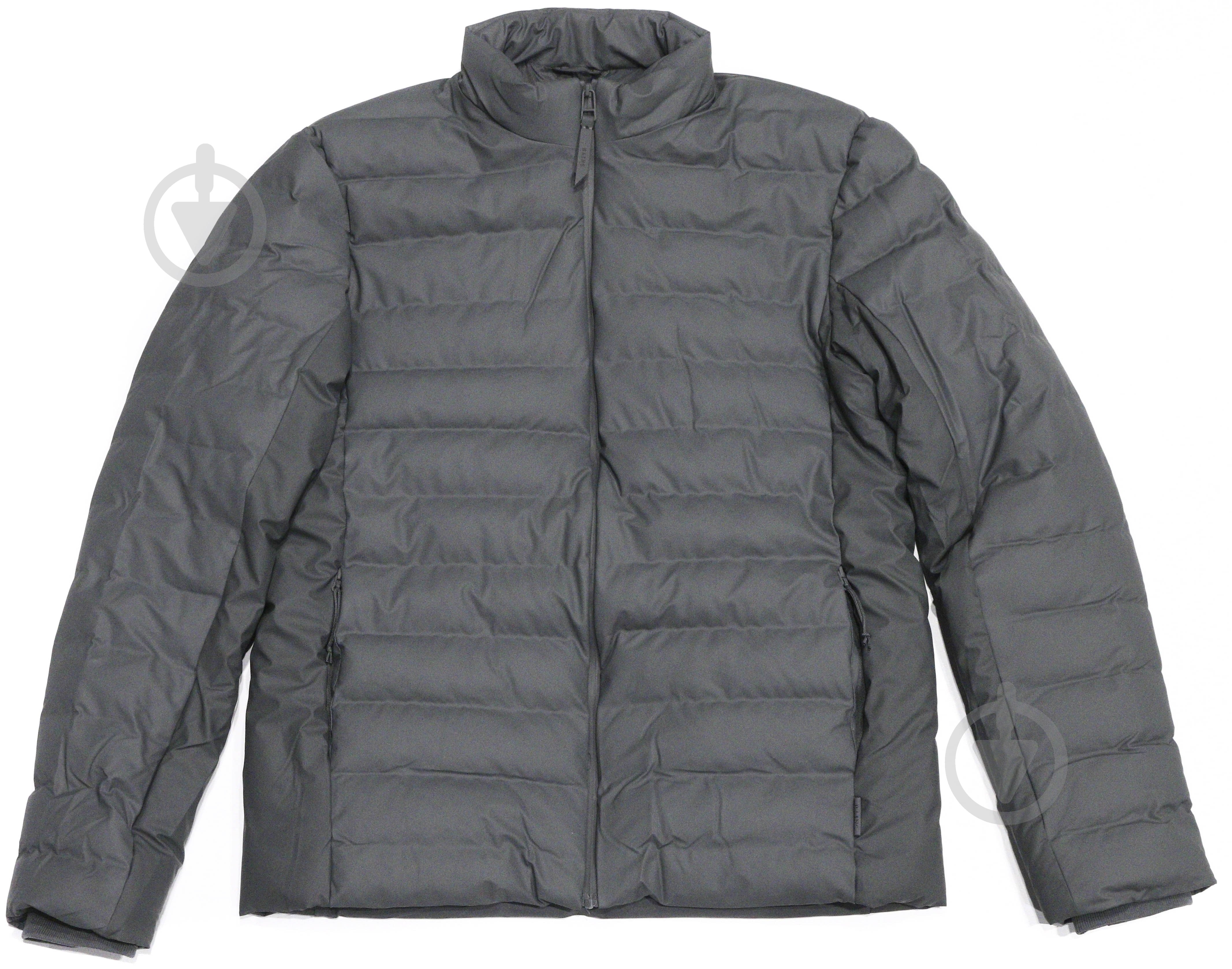 Пуховик Rains TREKKER JACKET 15430-07 р.XS-S серый - фото 1