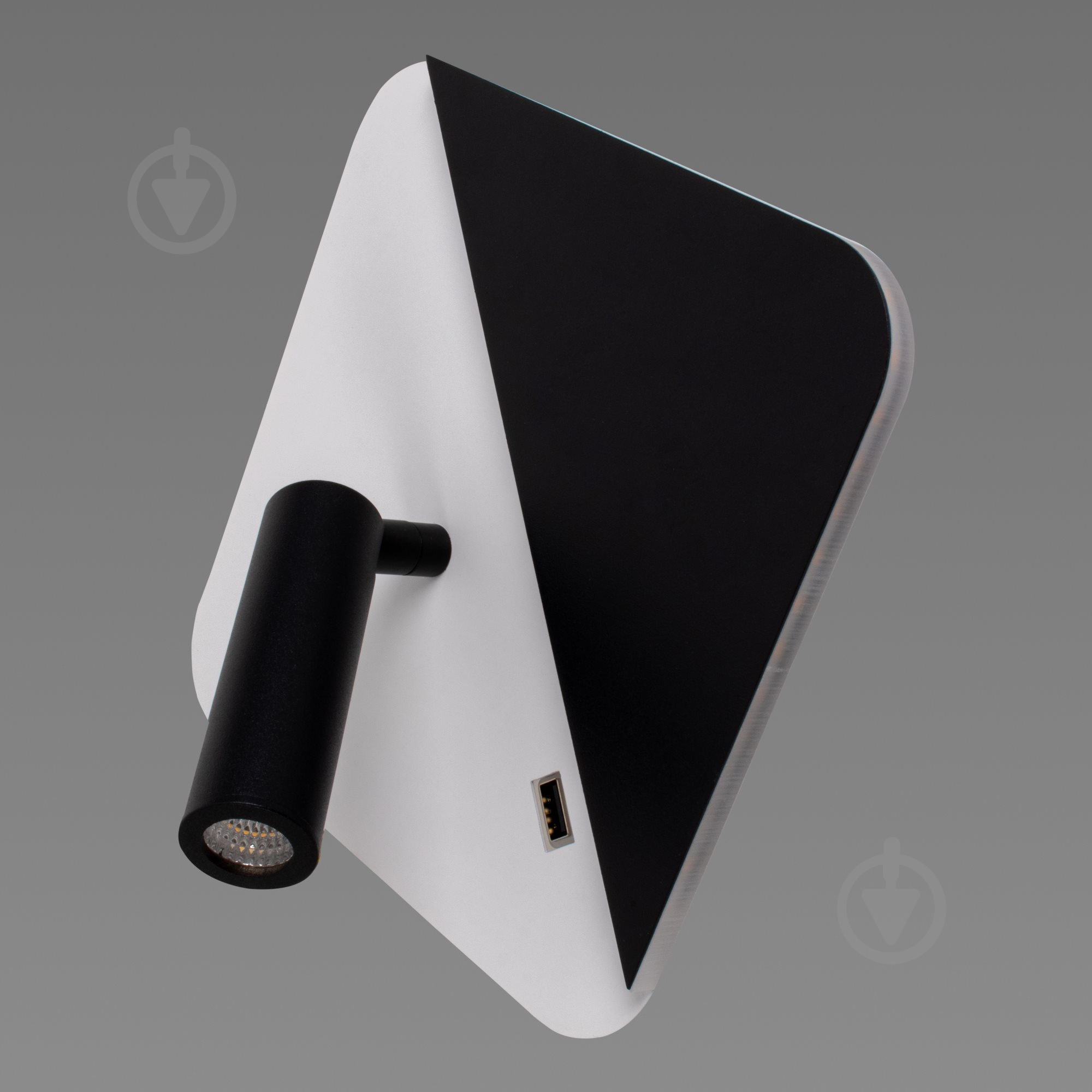 Бра Sirius 8926 S-USB 1x10 Вт без цоколя бело-черный 8926 - фото 3