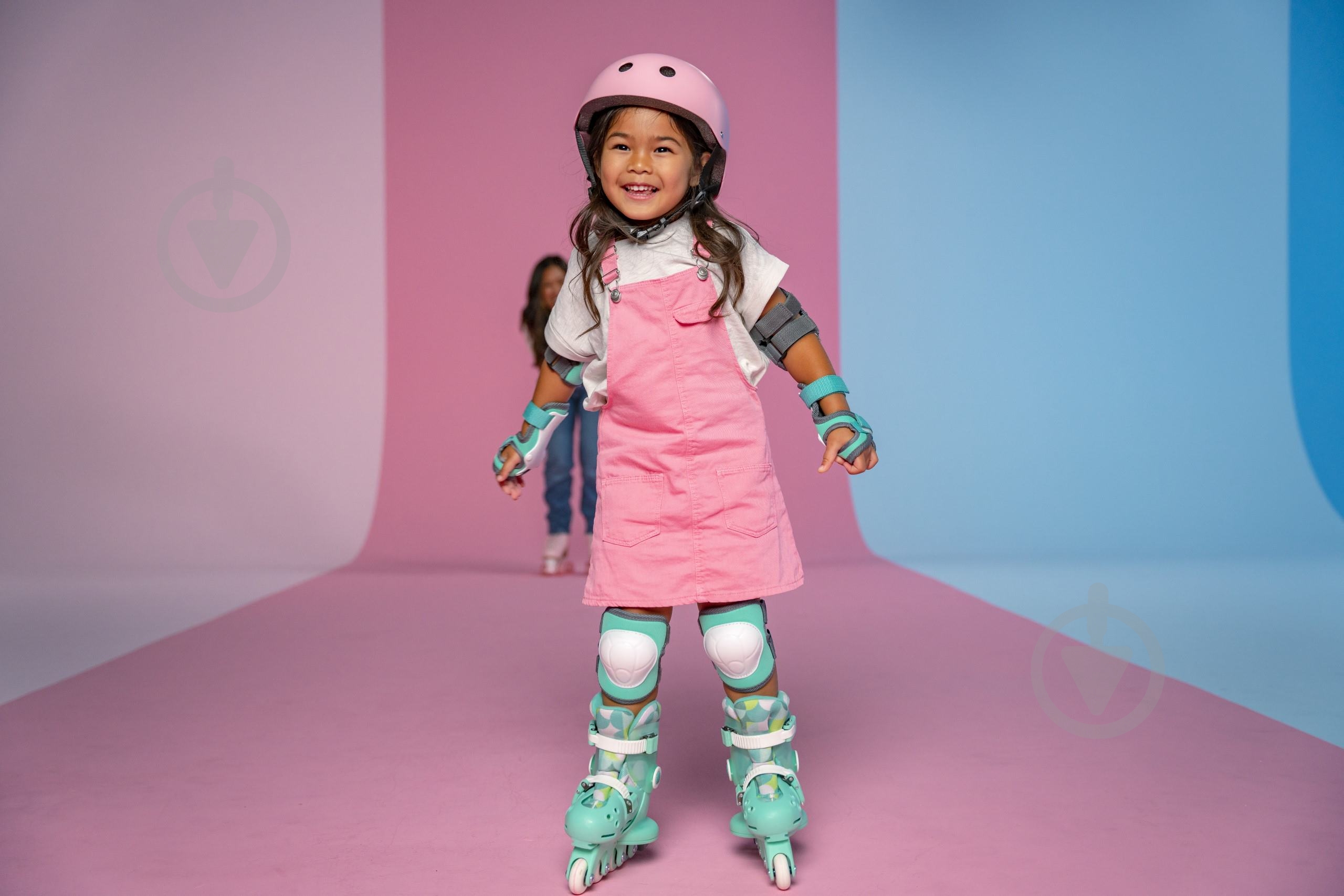 Роликовые коньки Yvolution YR25G4 зеленый - фото 5