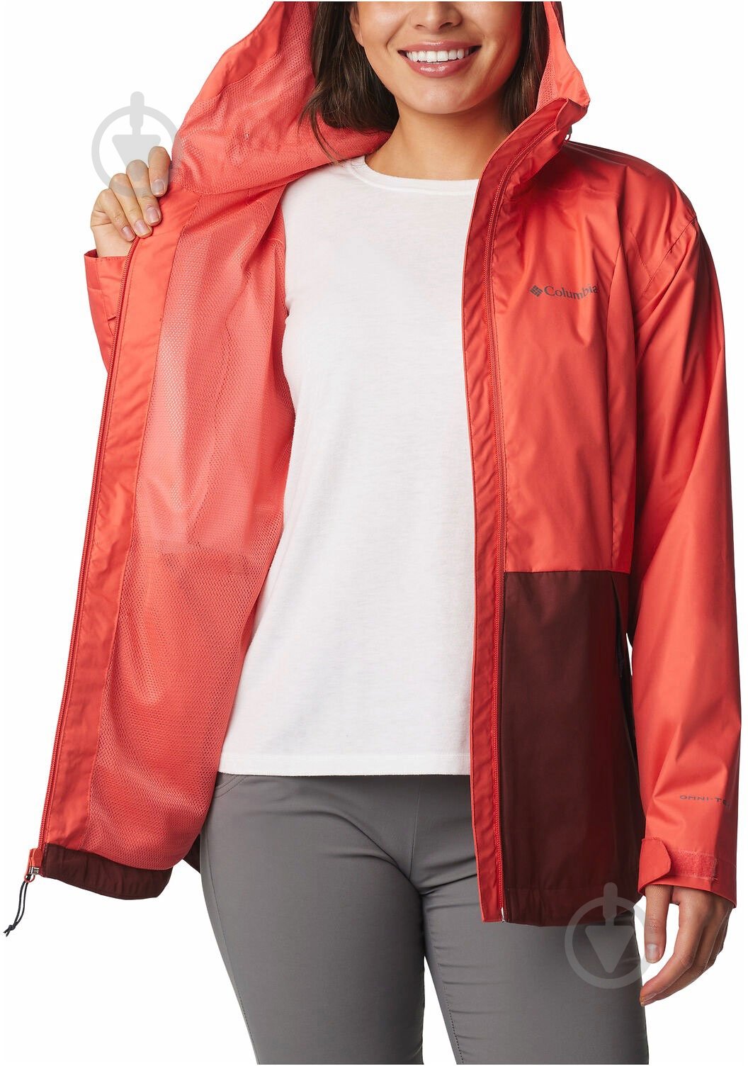 Куртка Columbia Inner Limits III Waterproof 2071433-608 р.S оранжевая - фото 1 Куртка Columbia Inner Limits III Waterproof 2071433-608 р.S оранжевая - фото 1