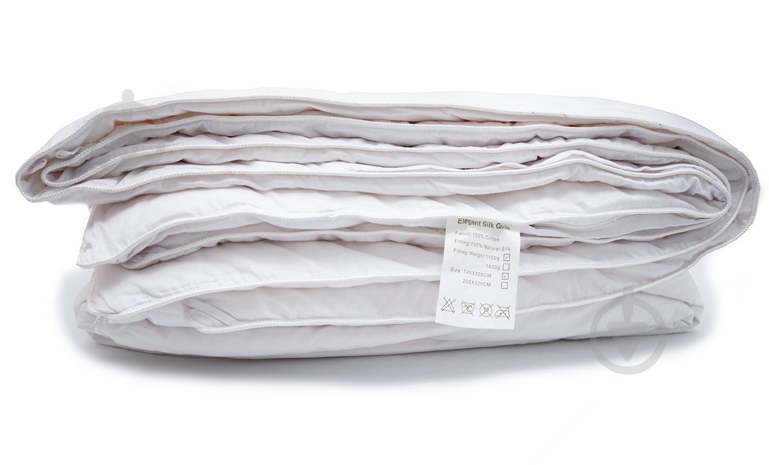 Одеяло Mulberry круги 145x205 см Word of Dream белый - фото 5