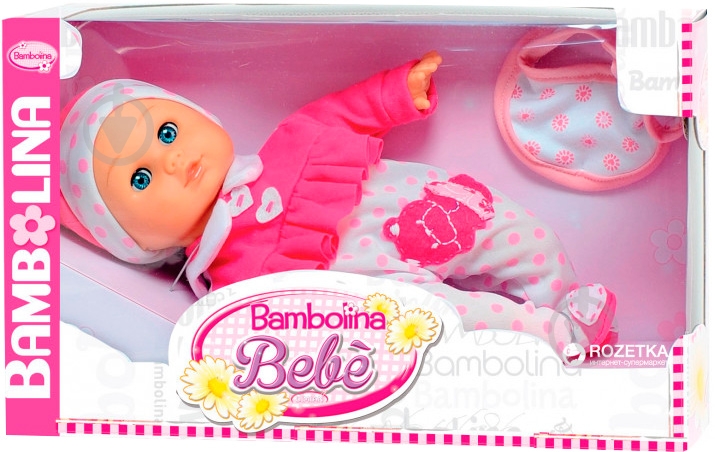 Кукла интерактивная Bambolina Флора BD348UA - фото 1