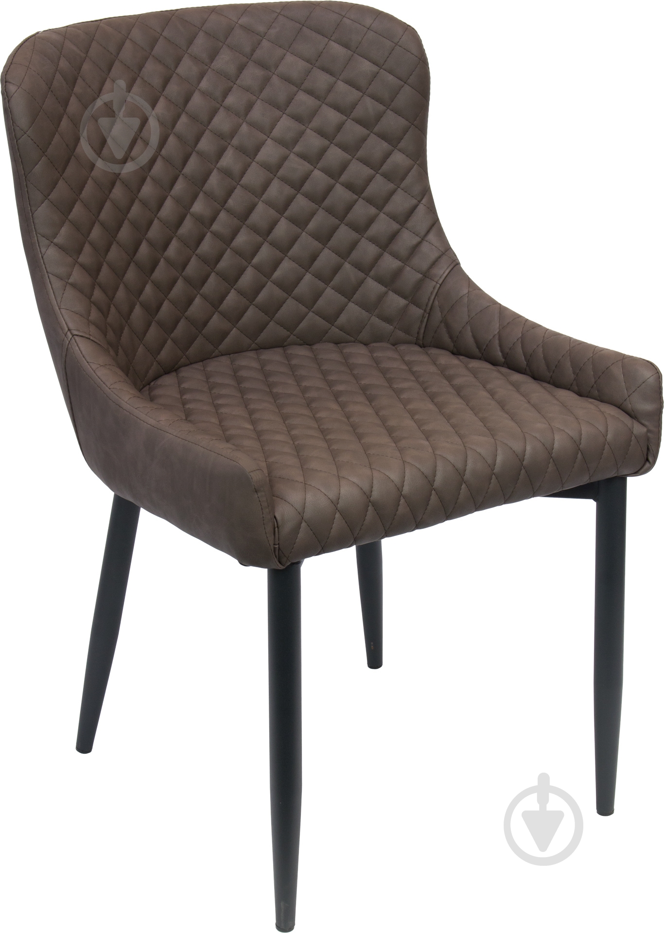 Стул обеденный Starlight Dalmor черный/темно-коричневый - фото 1 Стул обеденный Starlight Dalmor черный/темно-коричневый - фото 1