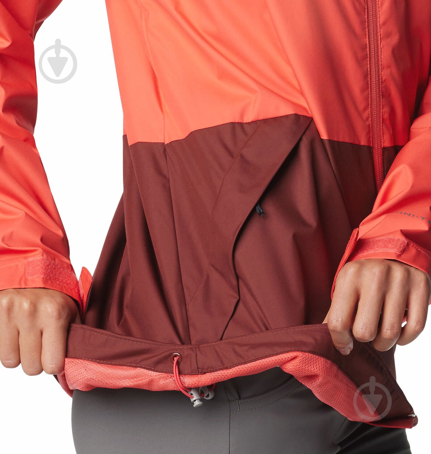 Куртка Columbia Inner Limits III Waterproof 2071433-608 р.L оранжевая - фото 7 Куртка Columbia Inner Limits III Waterproof 2071433-608 р.L оранжевая - фото 7