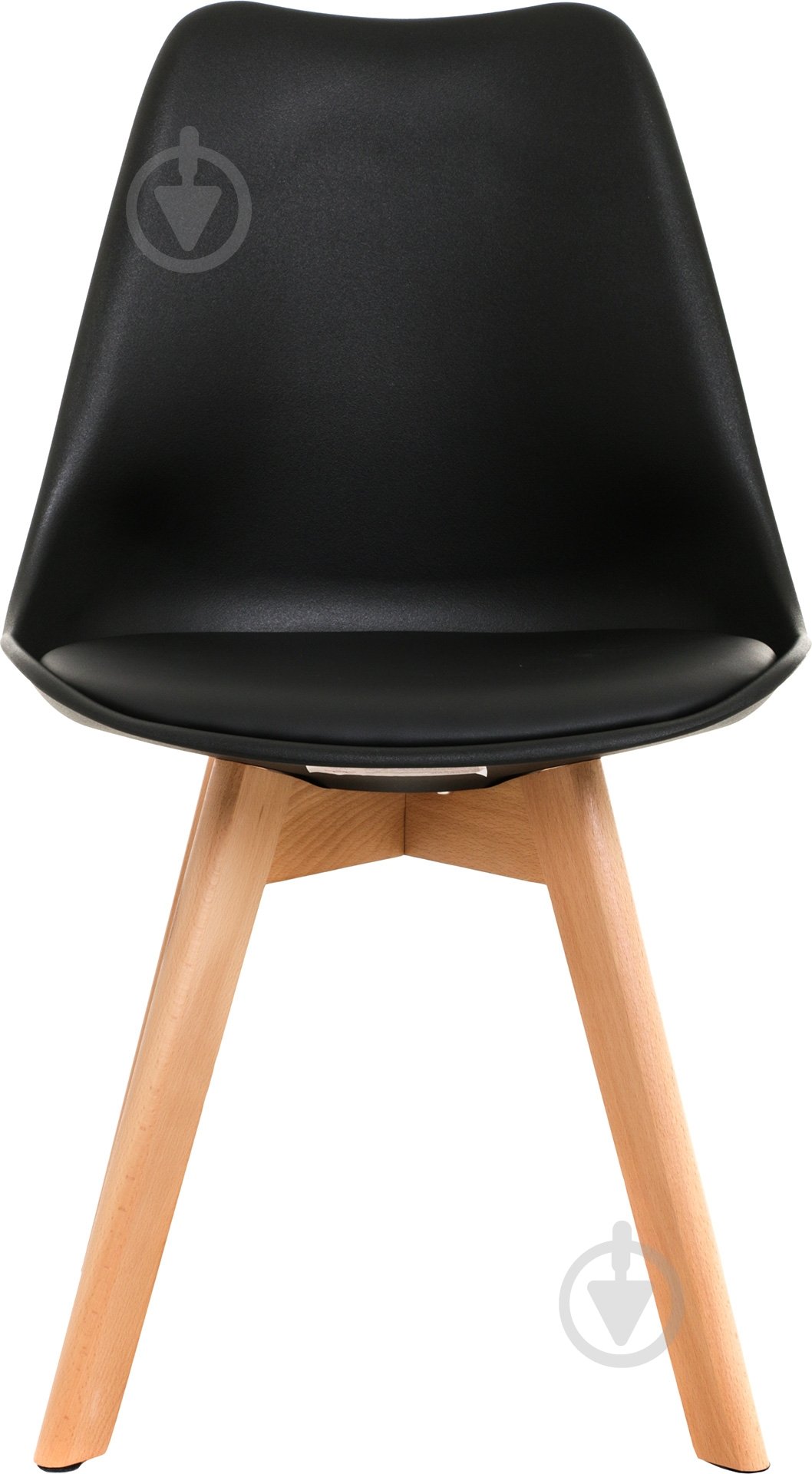 Стул обеденный Soft черный бежевый/черный - фото 2