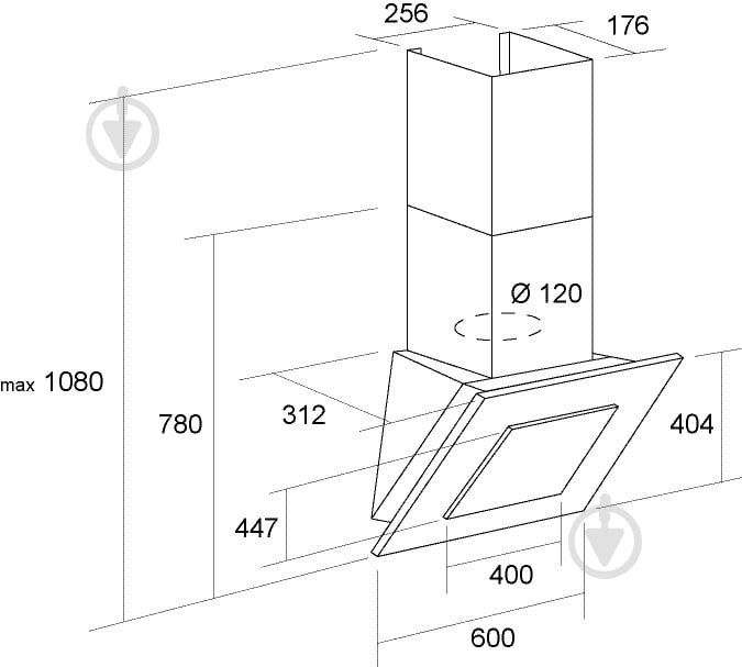 Вытяжка Pyramida NR 60 BLACK - фото 9 Вытяжка Pyramida NR 60 BLACK - фото 9