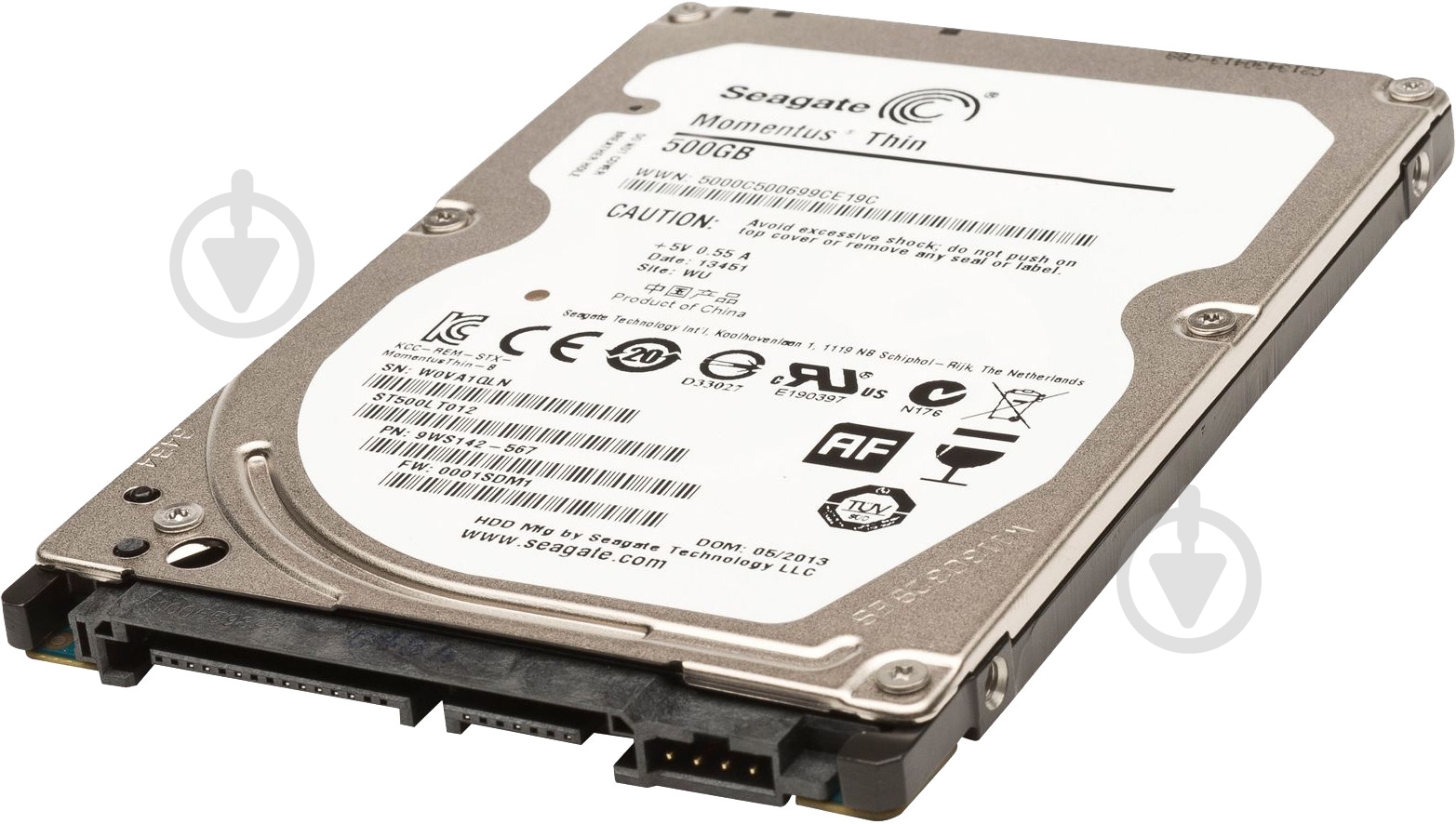 Жесткий диск Seagate Momentus Thin 500 ГБ 2,5" SATA II (ST500LT012) - фото 2