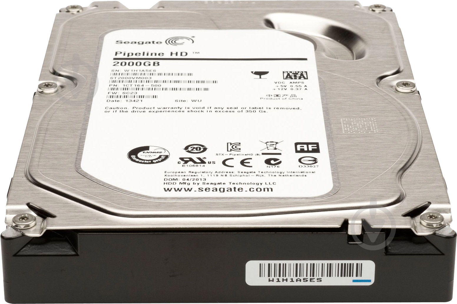 Жесткий диск Seagate Pipeline HD 2 ТБ 3,5" SATA II (ST2000VM003) - фото 4