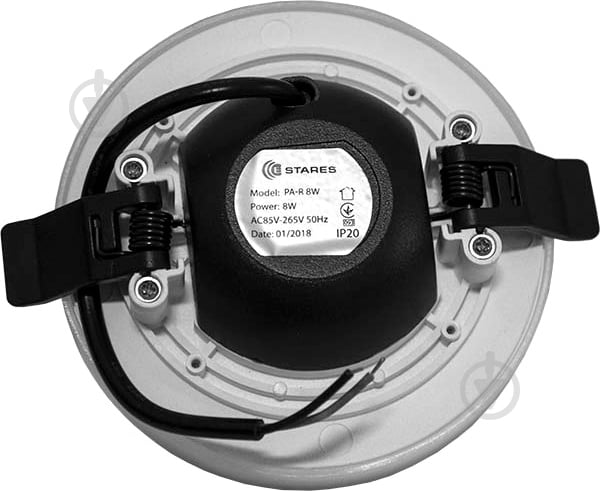 Светильник точечный Estares PA-R 8 Вт 4500 К белый - фото 2 Светильник точечный Estares PA-R 8 Вт 4500 К белый - фото 2