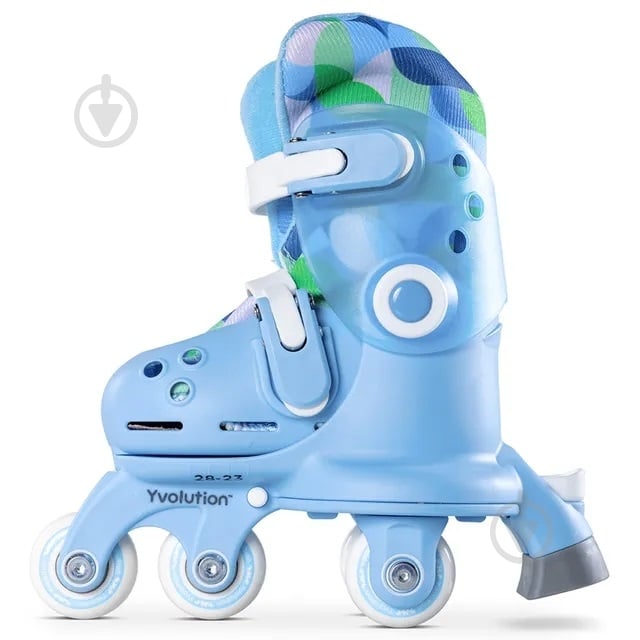 Роликовые коньки Yvolution Twista YC01B4 р. 30-34 голубой - фото 4
