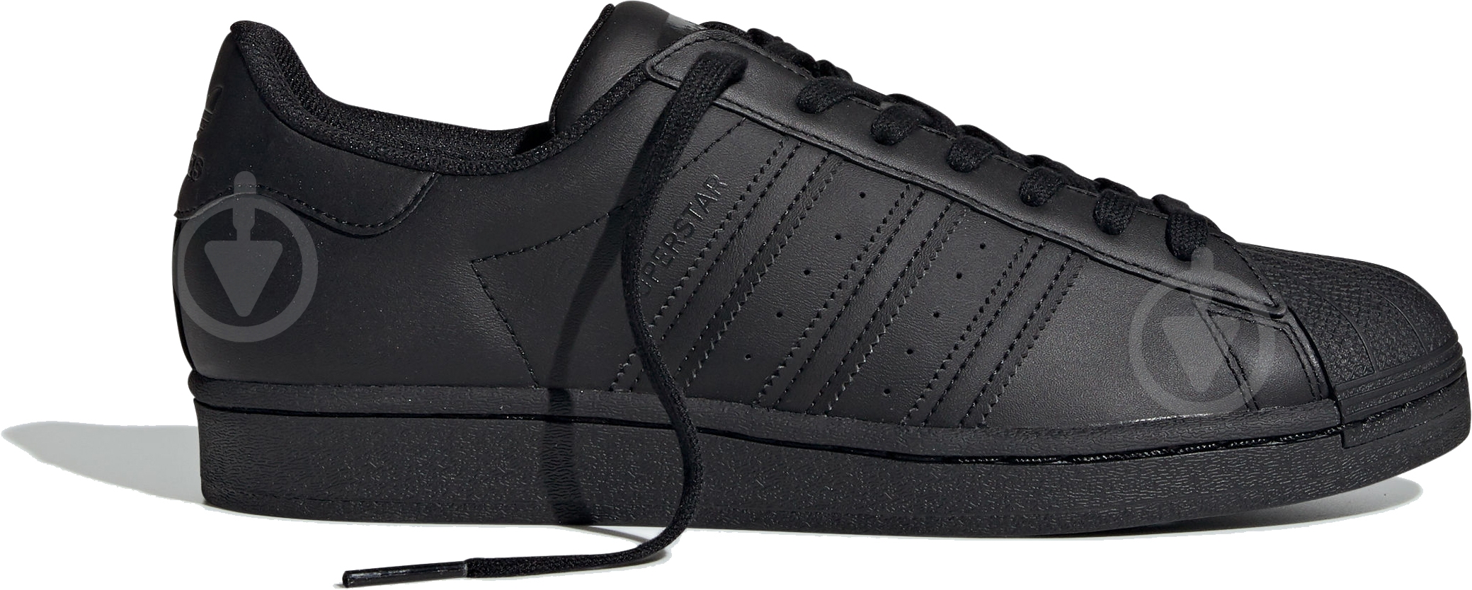Кроссовки мужские демисезонные Adidas SUPERSTAR EG4957 р.42 черные - фото 2