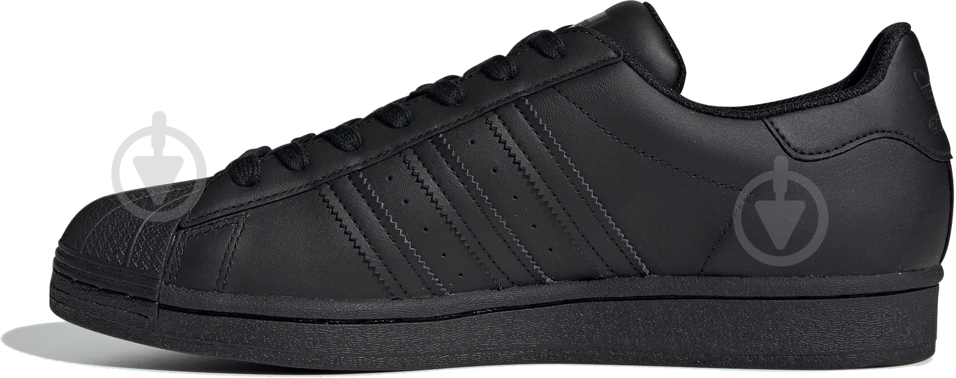 Кроссовки мужские демисезонные Adidas SUPERSTAR EG4957 р.42 черные - фото 3