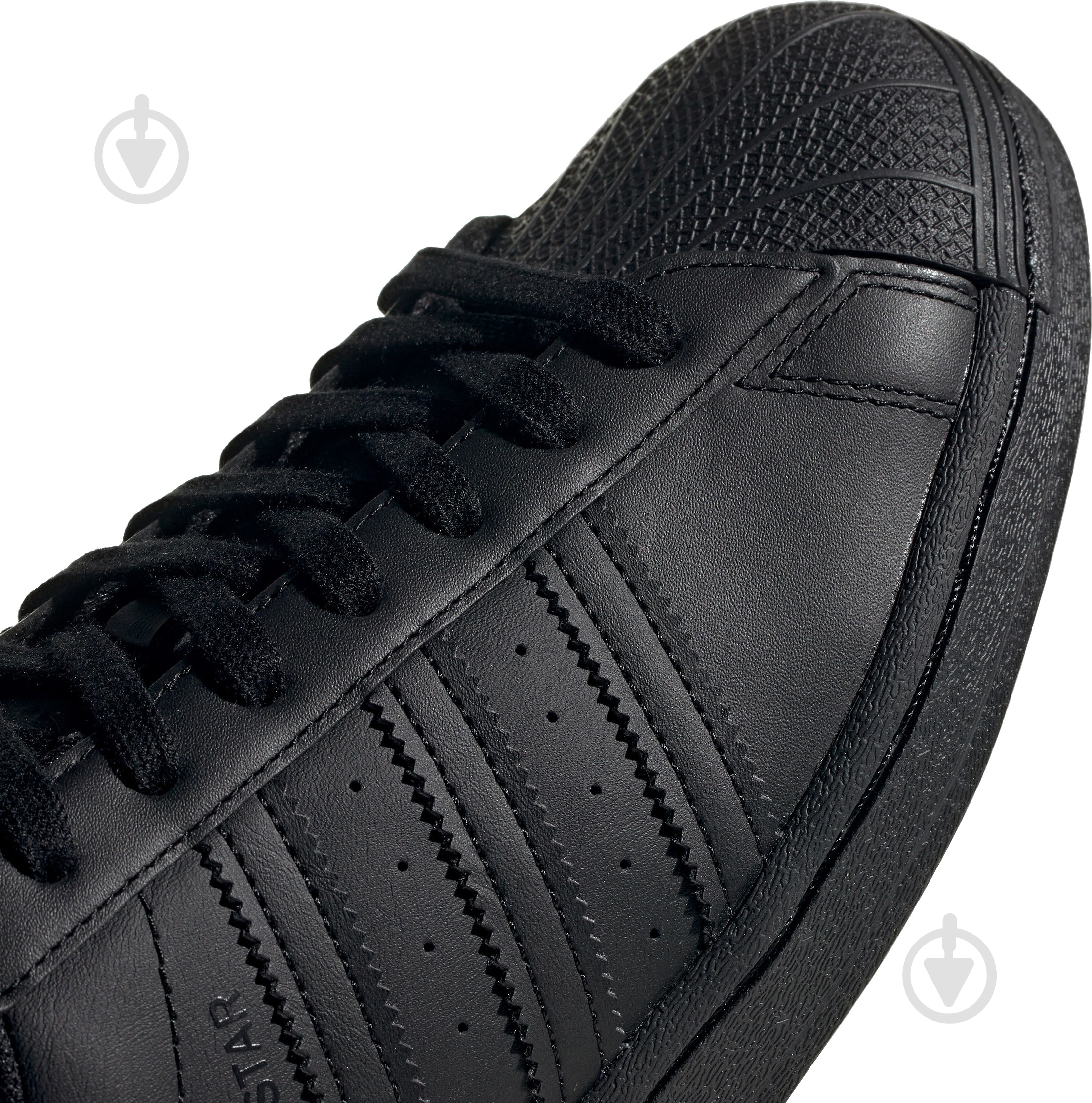 Кроссовки мужские демисезонные Adidas SUPERSTAR EG4957 р.42 черные - фото 8