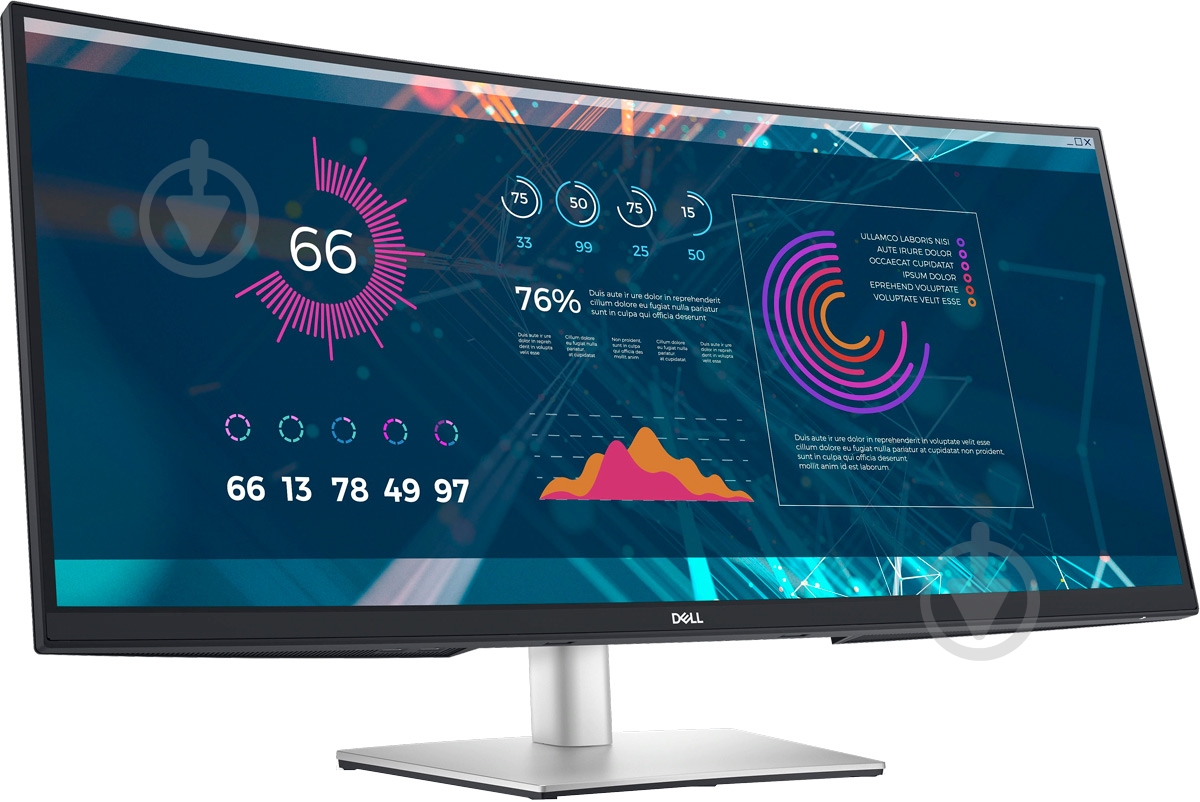 Монитор Dell P3421W 34" (210-AXRD) - фото 3