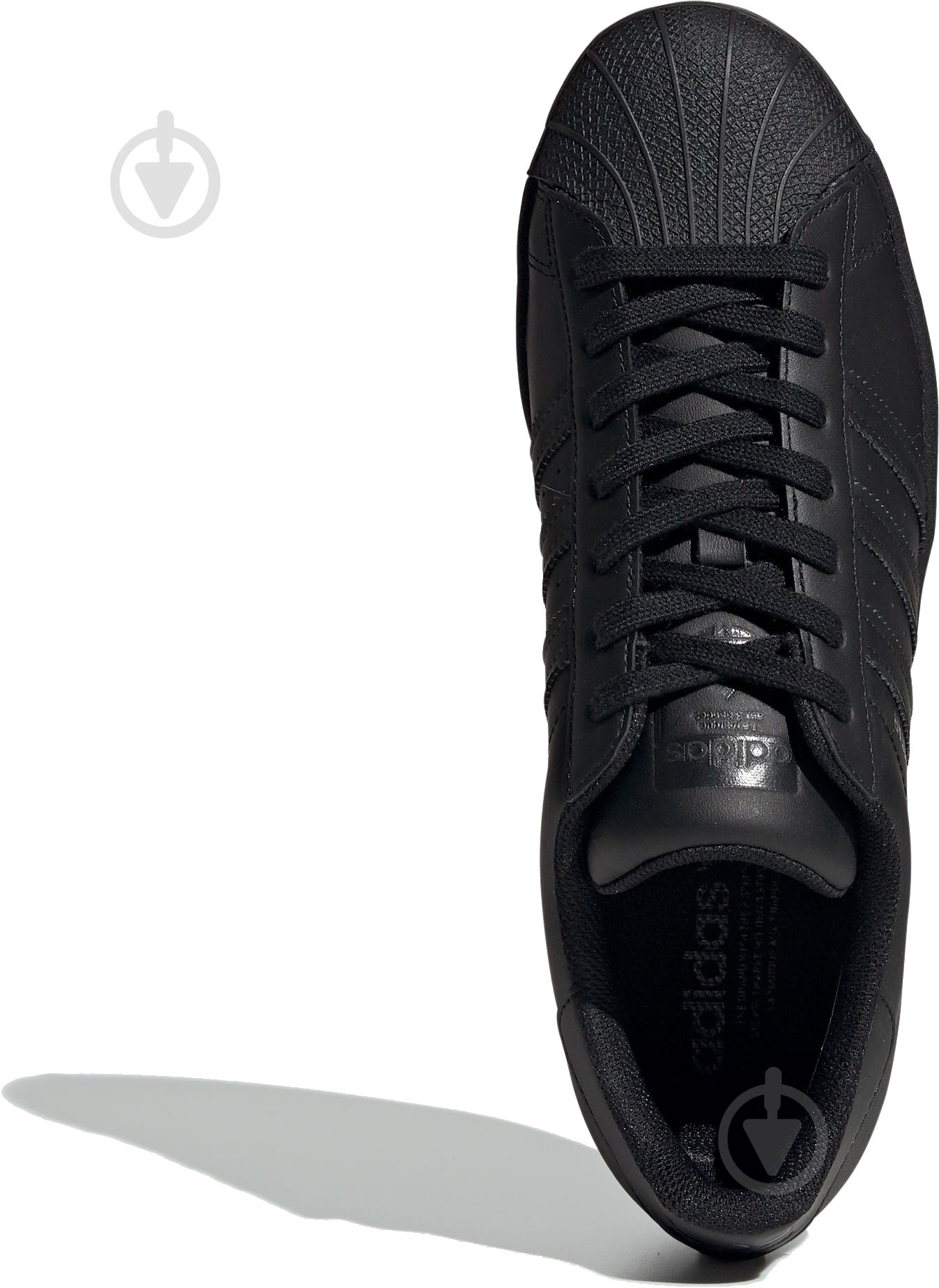 Кроссовки мужские демисезонные Adidas SUPERSTAR EG4957 р.43 1/3 черные - фото 10
