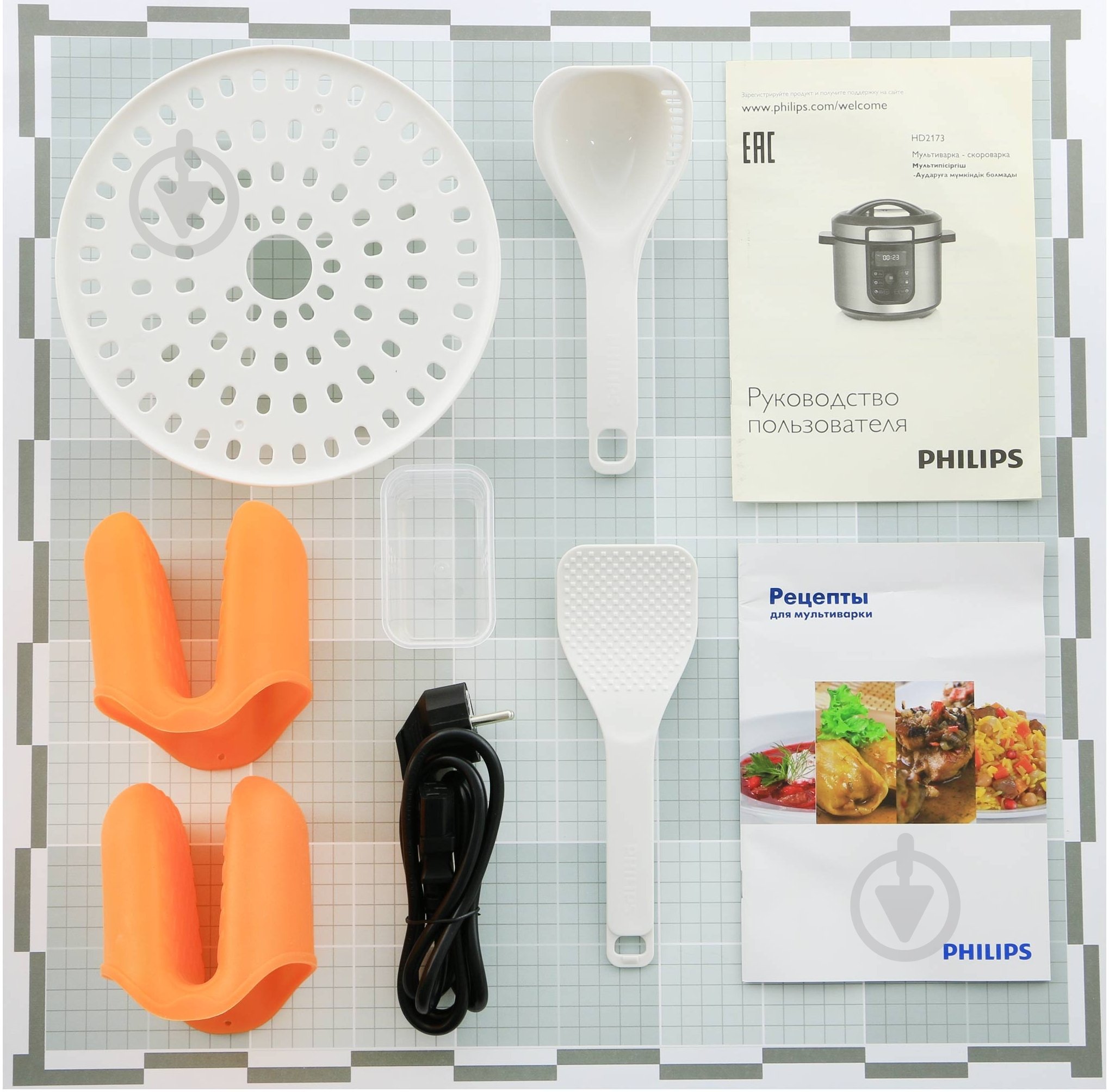 Мультиварка-скороварка Philips HD2173/03 - фото 5